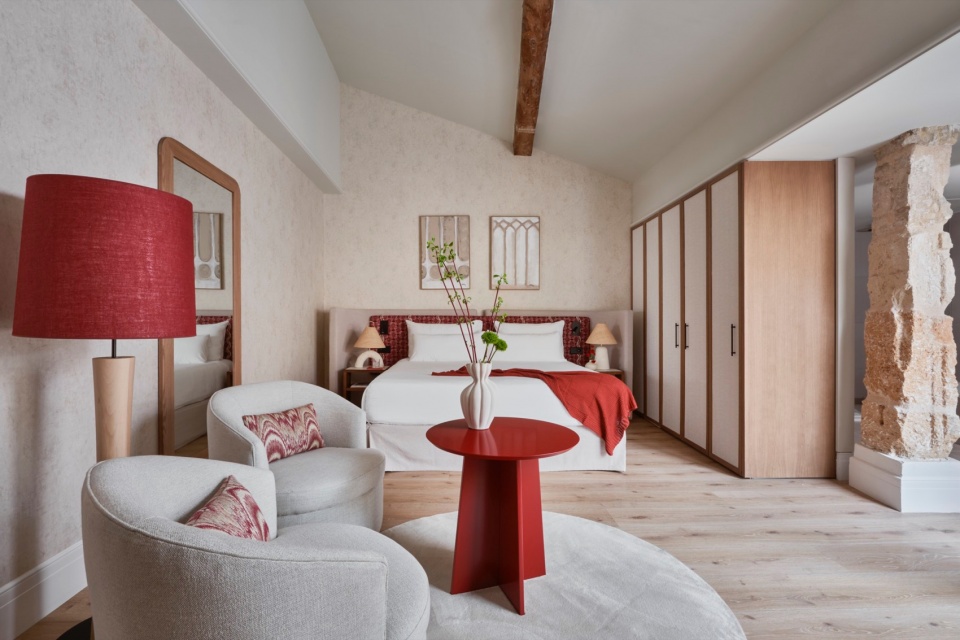 Interiors For Posada Terra Santa by Rockwell Group