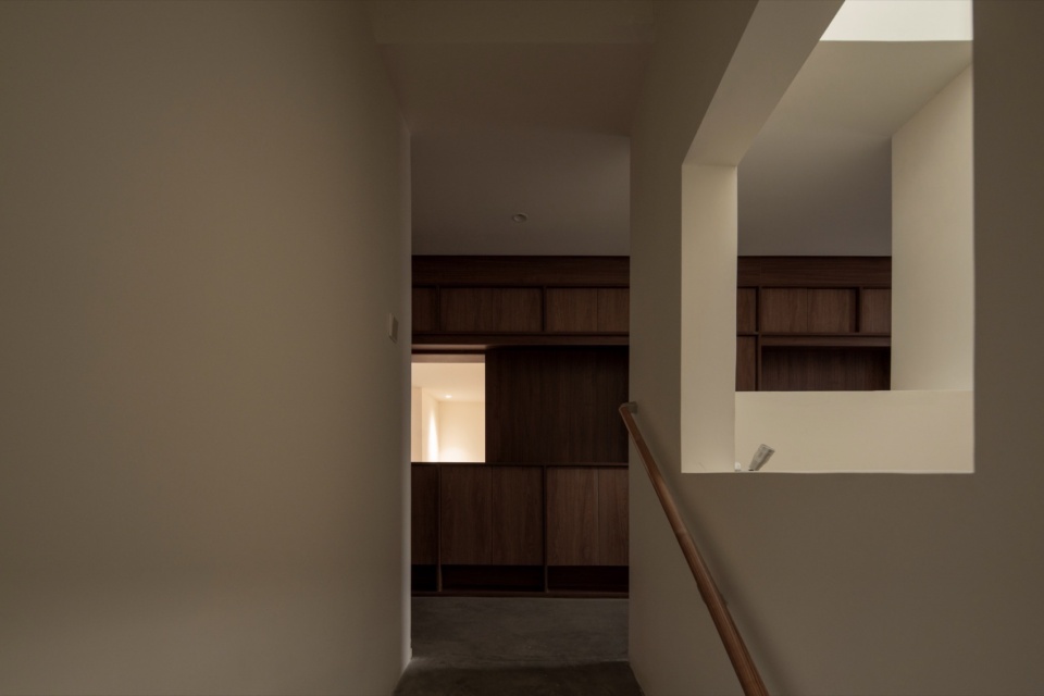 House between the walls