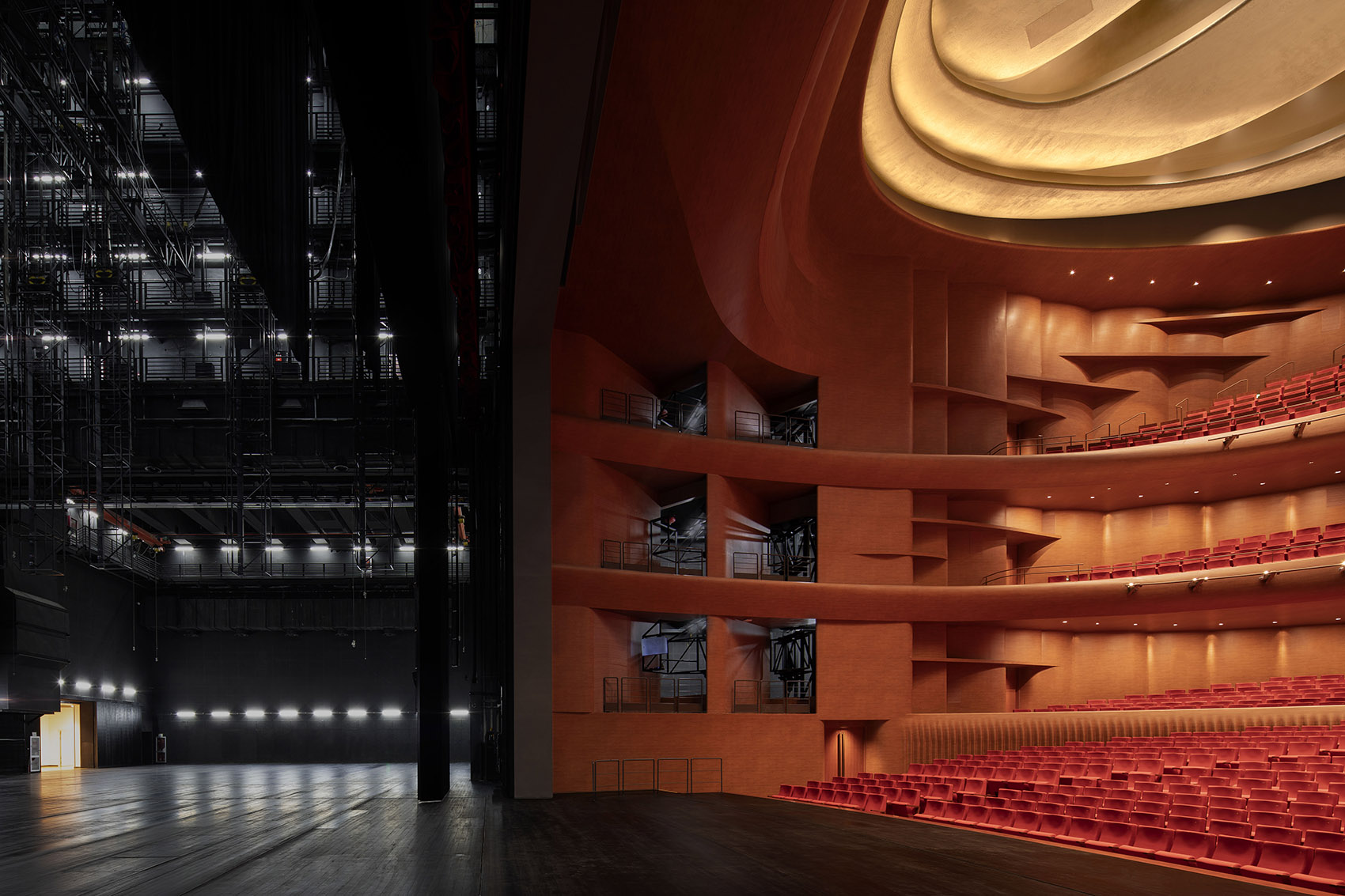 Beijing Performing Arts Centre by Beijing Institute of Architectural ...