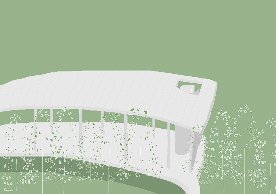Dongdan Grassland Sea Ruins Station by Mur Mur Lab