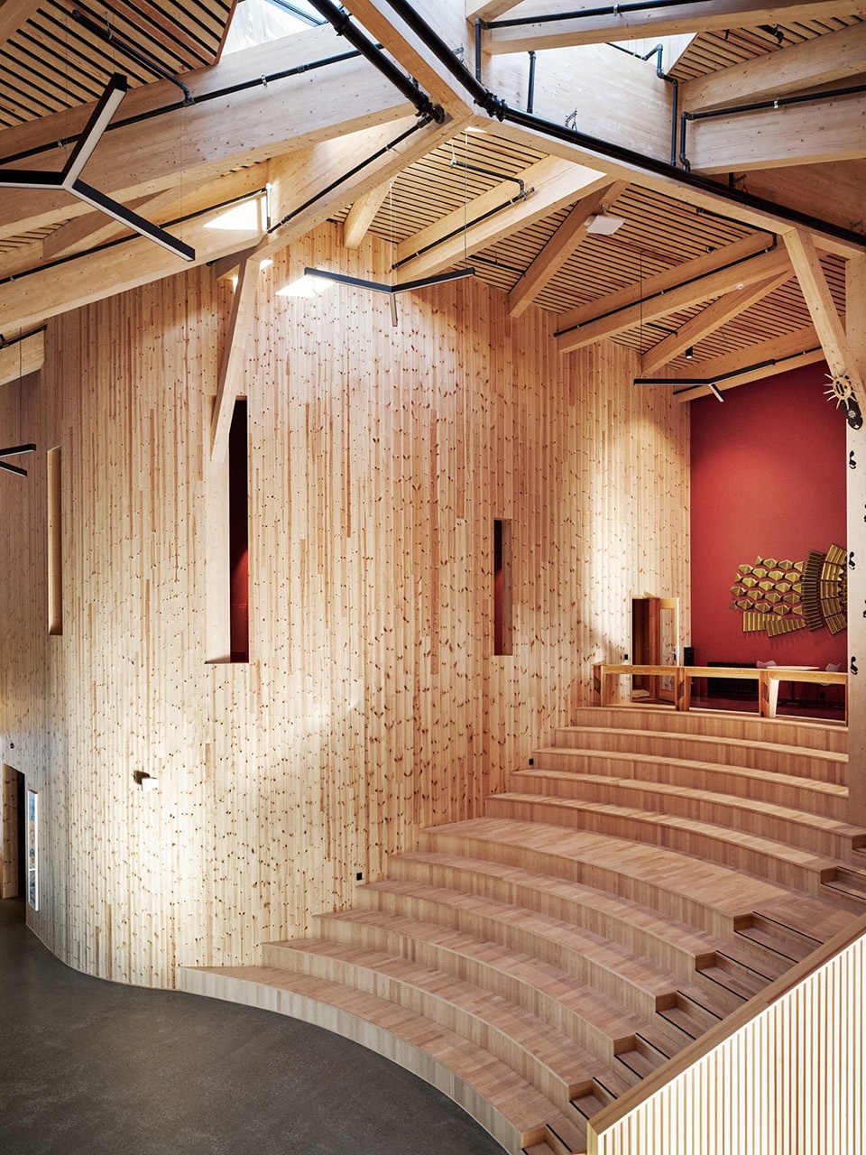 New cultural and educational hub Coarvematta by Snohetta