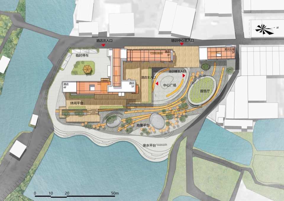 Renovation of Jiangmen Rural Revitalization Training Center by scad