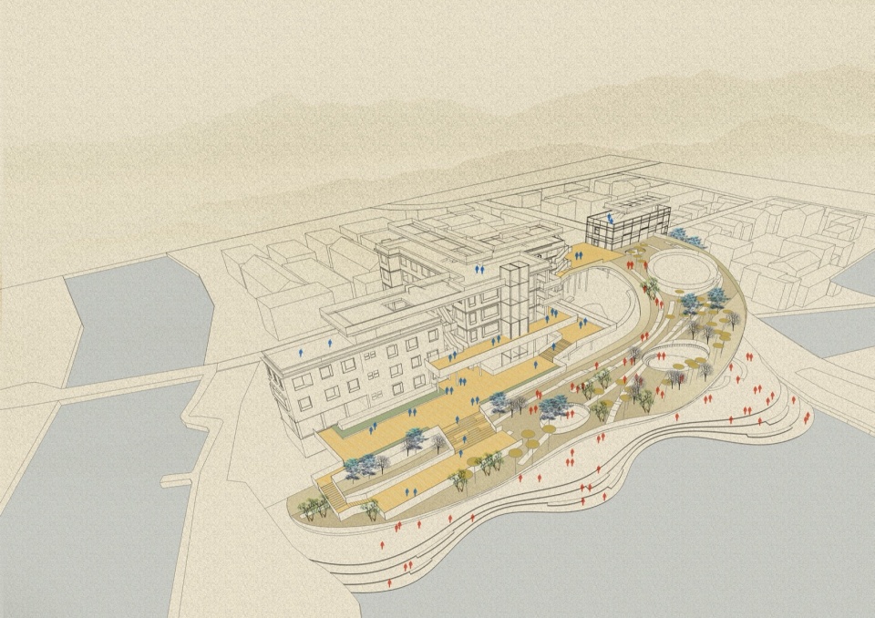 Renovation of Jiangmen Rural Revitalization Training Center by scad