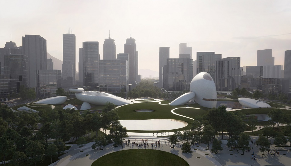 深圳湾文化广场 MAD Shenzhen Bay Culture Park by PROLOOG