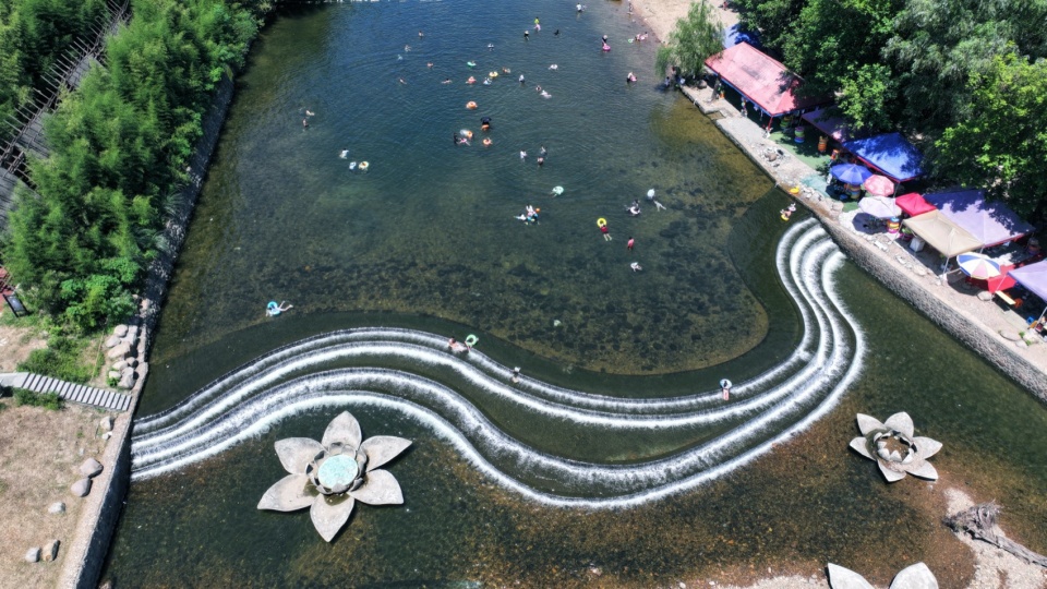 茶台听曲Project overall aerial view © 蒋宇波