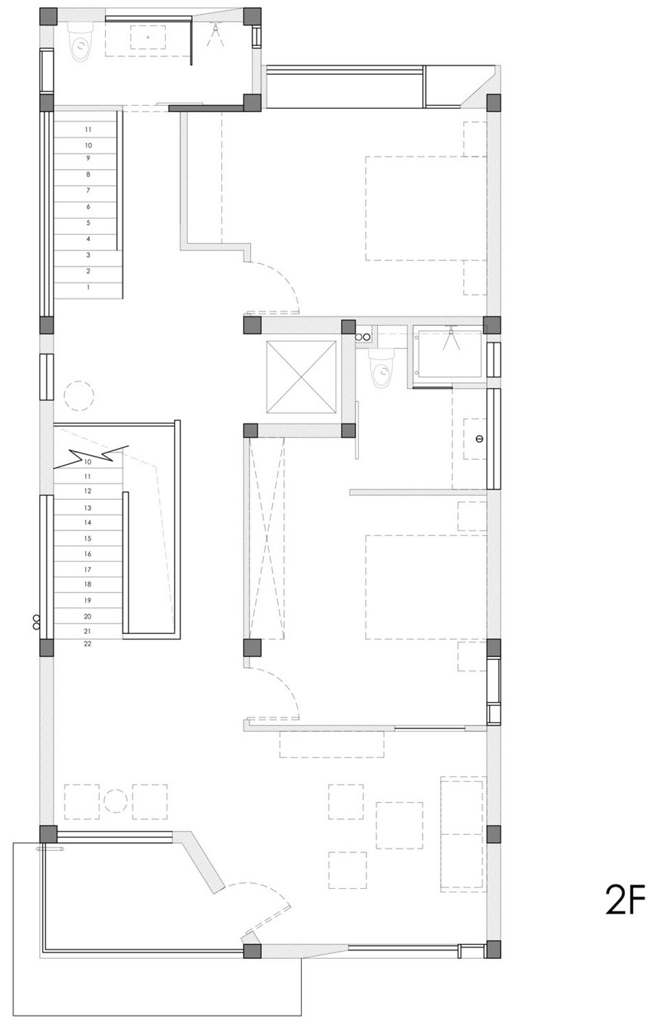 Mini south villa Shanghai by Displacement architectural design