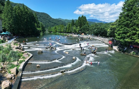 余杭区径山镇北苕溪及支流堰坝改建景观提升工程，杭州 / 中国电建集团华东勘测设计研究院有限公司