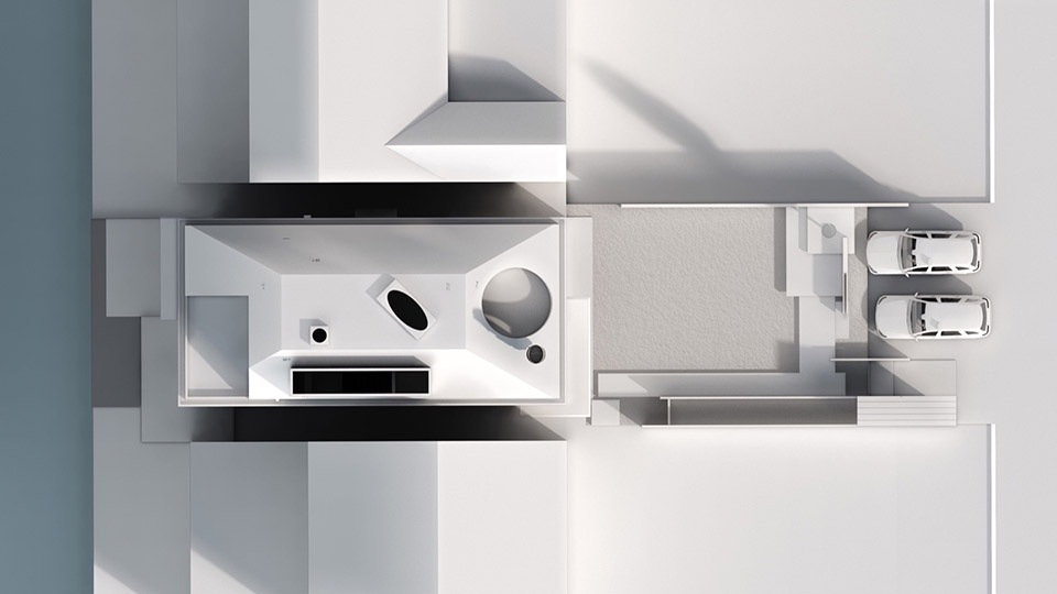 Mini south villa Shanghai by Displacement architectural design