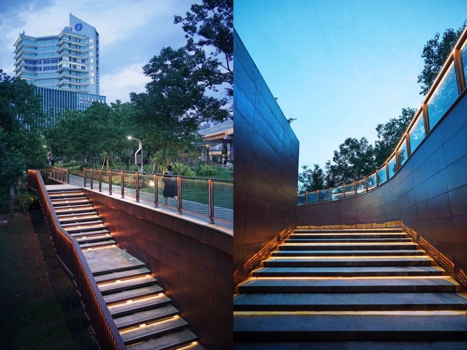 caihe ancient seawall park by ged