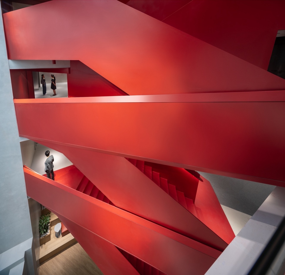 通过建筑解构打造出的立体社区©︎吴清山 uic innovation center kuntai mansion by duts design