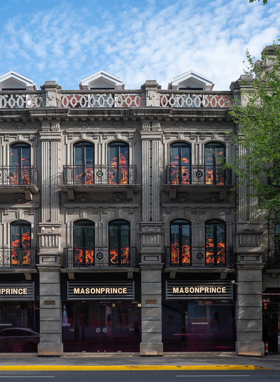 masonprince shanghai flagship store by tomo design