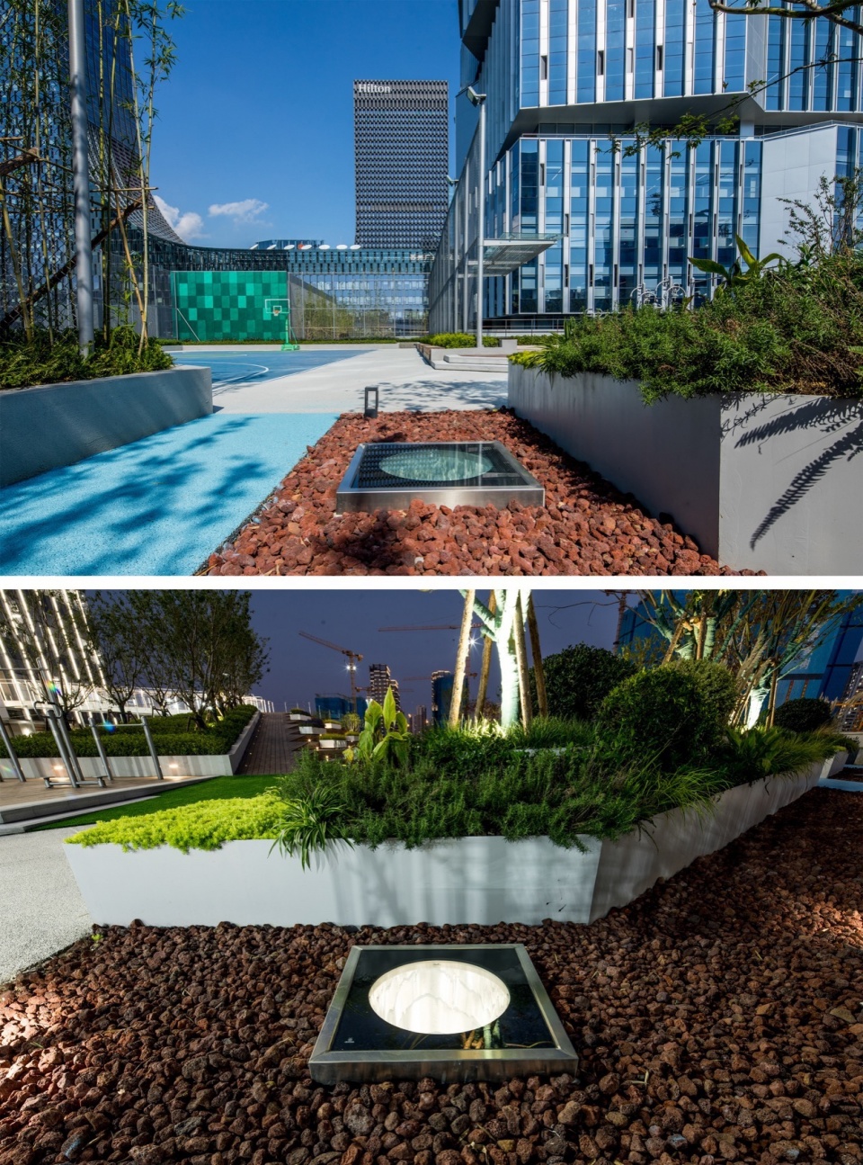 光导管与景观的一体化设计©张超 The integrated design of light conduits and landscaping