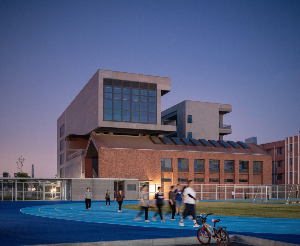 shanghai nanqiao academy comprehensive building by node architecture urbanism