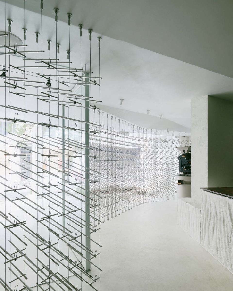 .packaging display rack beanroom