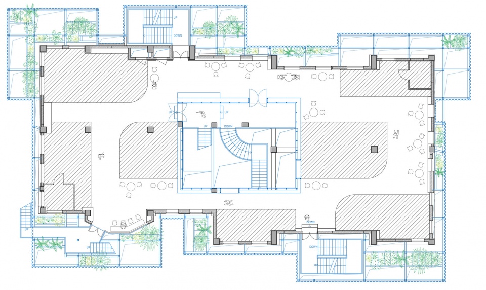 second floor plan