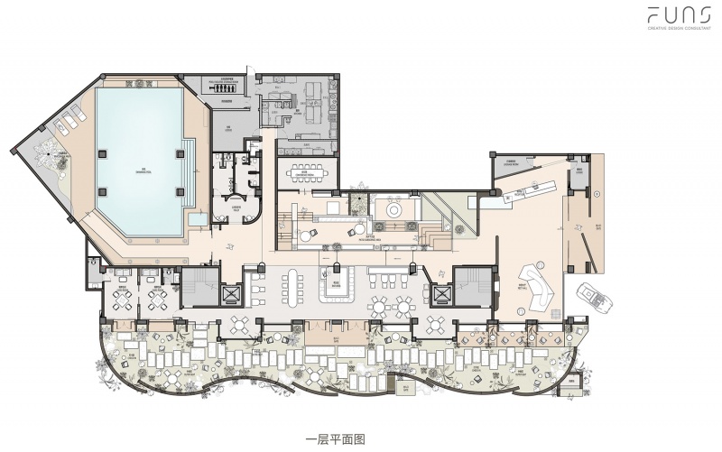 一层平面图