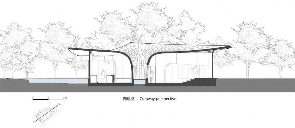 兴城展园 剖面图