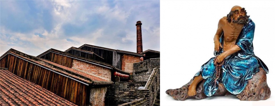 将场地元素提取至建筑立面Architectural elements from the site incorporated into building facades©竖梁社