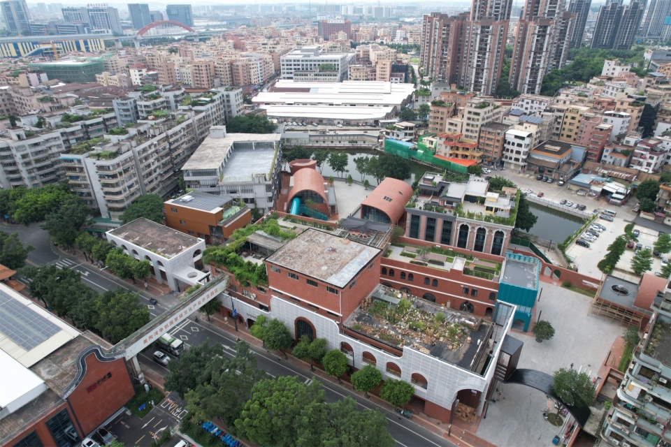 建设中的柒号仓地块Construction Site of No. 7 Ceramic Art Research Base©竖梁社