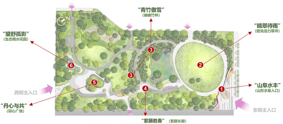 阜园景观节点,FuYuan landscape spots ©埊木设计(CAFA·A城市艺术创新中心)