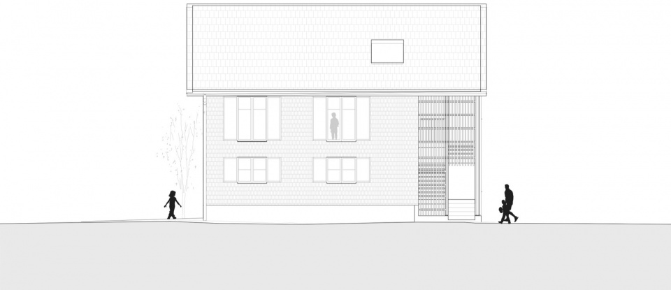 From a detached house to a semi detached house