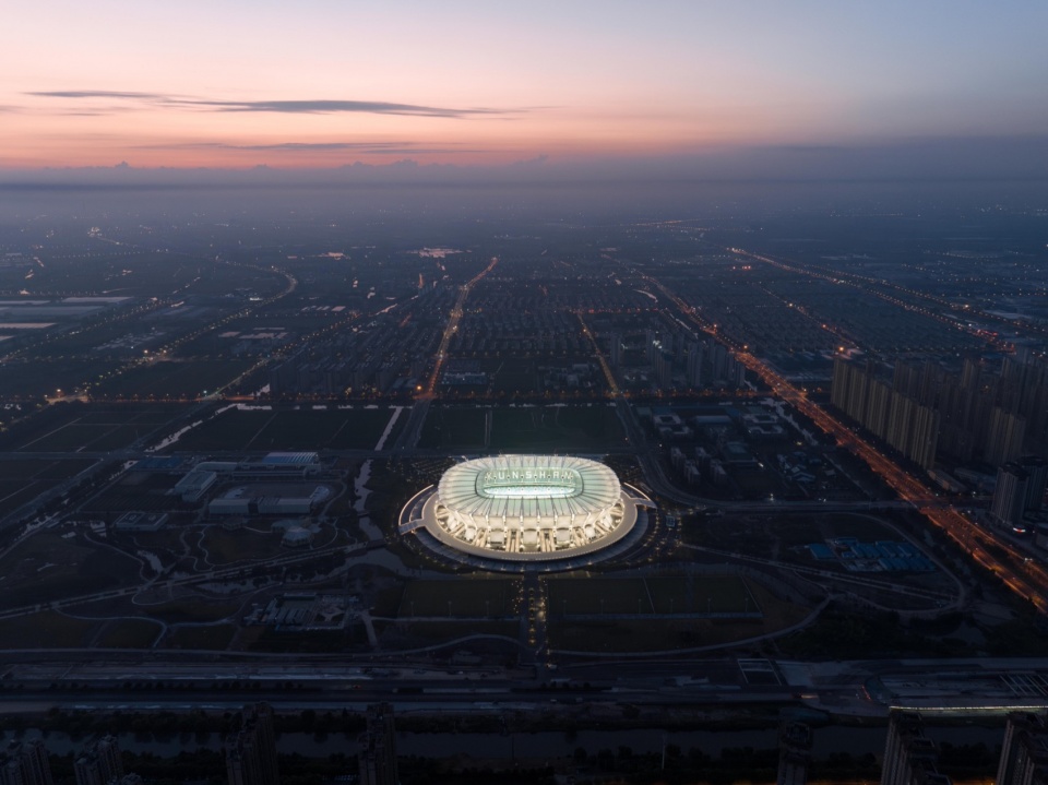 Kunshan Olympic Sports Center by gmp