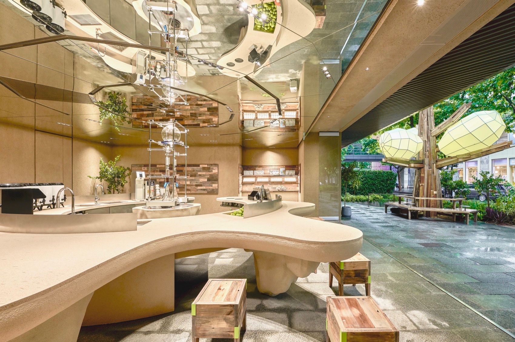 introlemons Xintiandi Flagship Store by AIM ARCHITECTURE - 谷德设计网