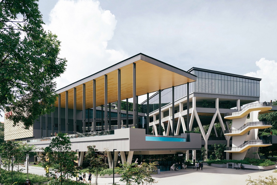 safra cck clubhouse wins sustainable sports recreation building by dp architects