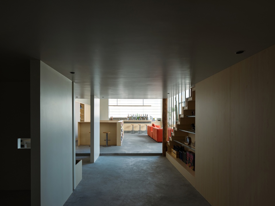 sunset signal office space by point depth design