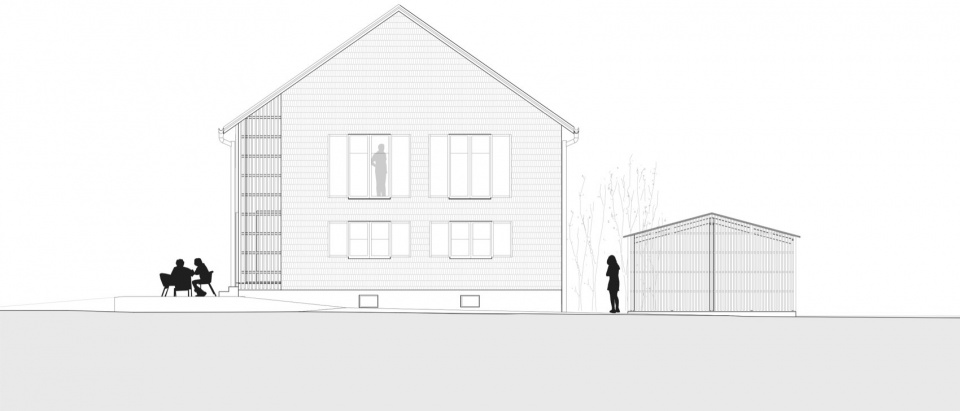 From a detached house to a semi detached house