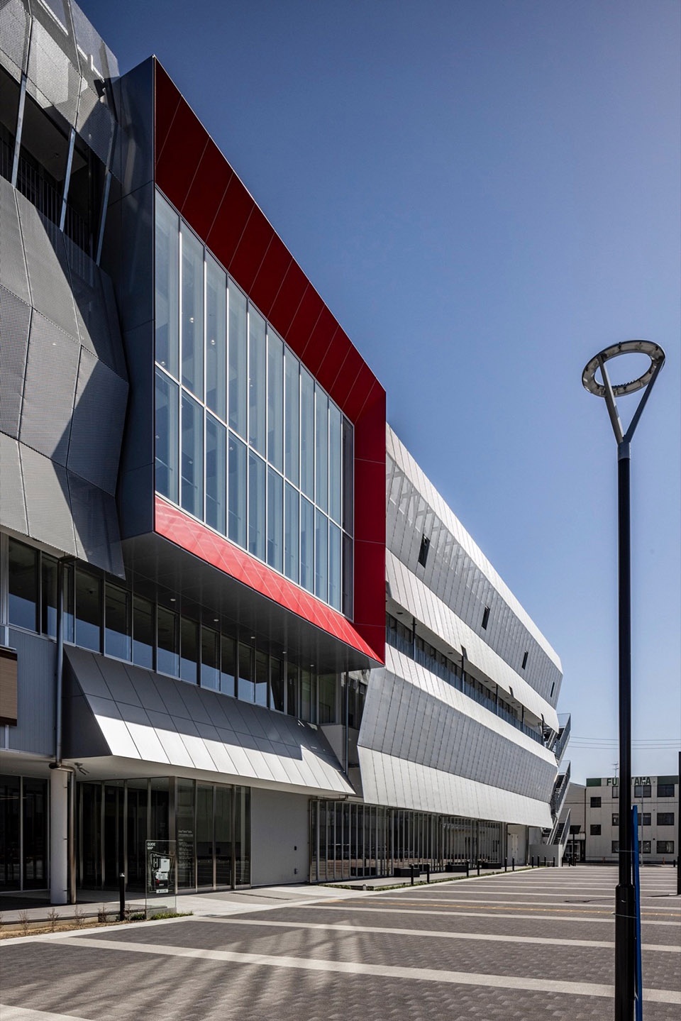 Konan City Hotei Station East Complex Public Facility toko toko labo by MIKAMI Architects