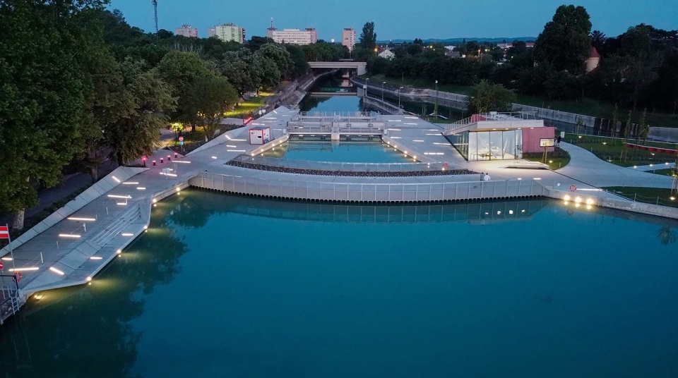 The Siofok Water Lock Reconstruction Project by Terhalozat