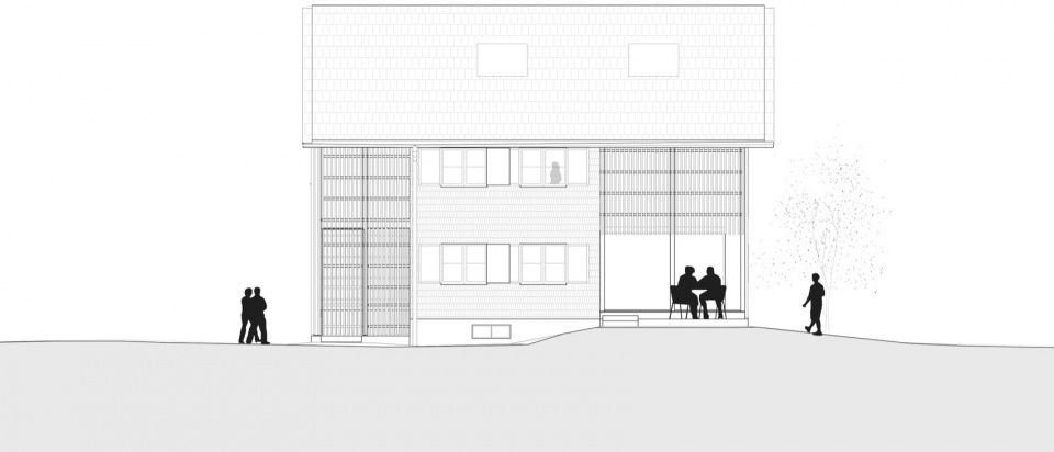 From a detached house to a semi detached house