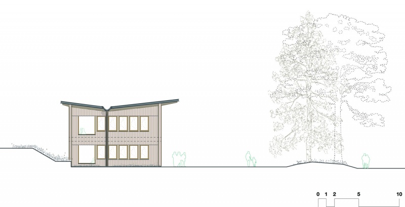 bois genoud second pavilion by local architecture