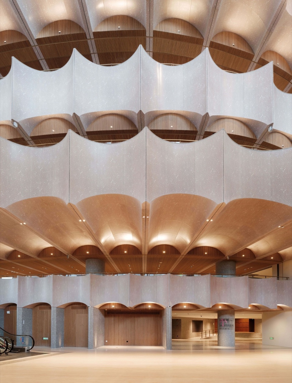 cultural arena new bund 31 performing arts center by nerihu design and research office