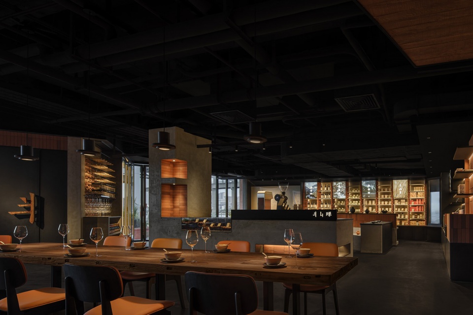 riverside culinary collection by huangpu river by parallect design