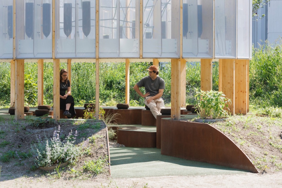 AirBubble restorative space by ecoLogicStudio