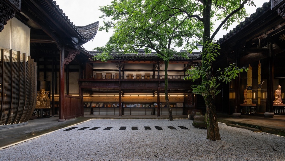Micro renovation of Shennong Temple in Quzhou by y ad studio