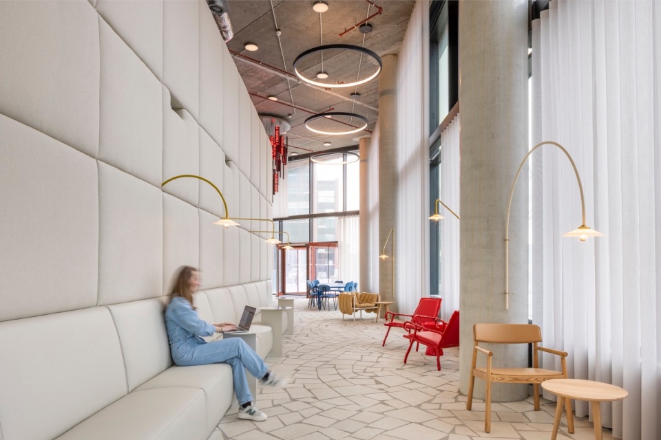 Orato Offices Lobby by The Invisible Party Maarten Baas