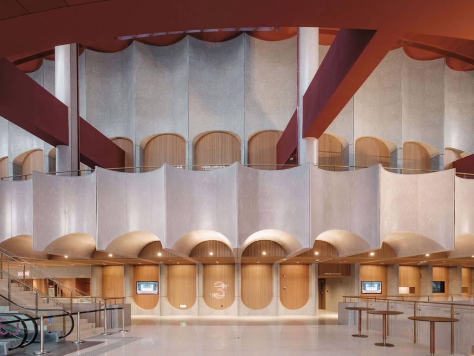 cultural arena new bund 31 performing arts center by nerihu design and research office