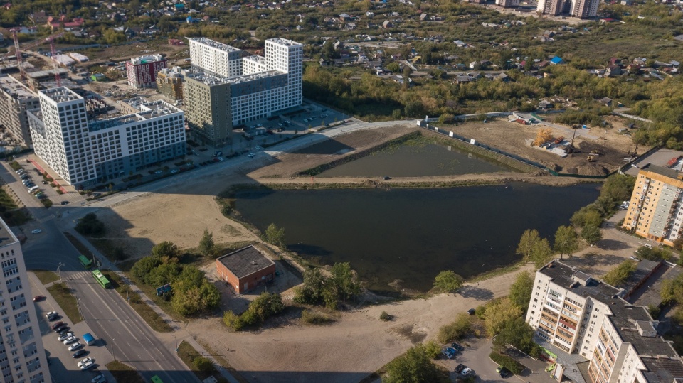 Revitalisation of Tikhoye lake by Novascape Brusnika Design