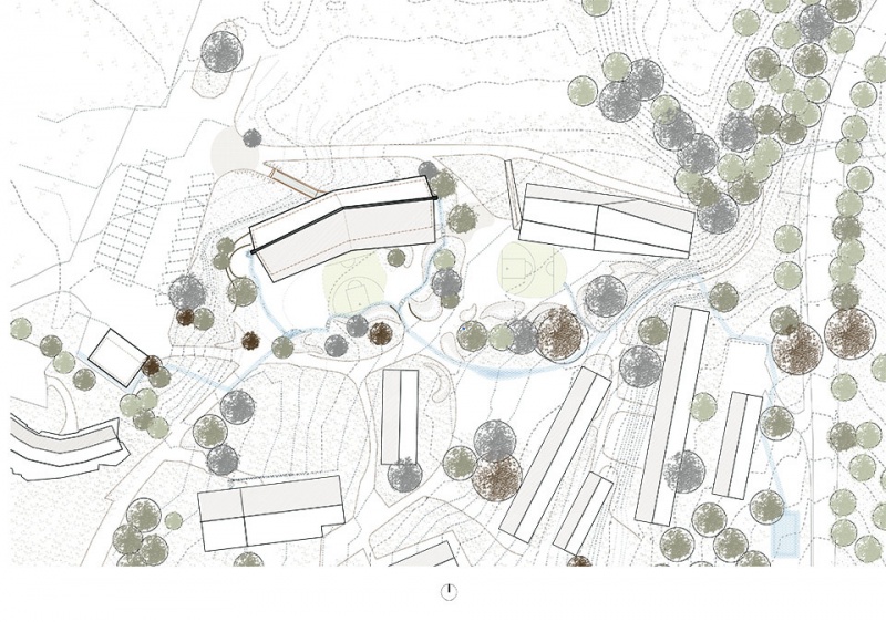 bois genoud second pavilion by local architecture