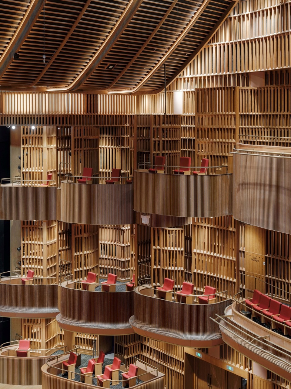 cultural arena new bund 31 performing arts center by nerihu design and research office
