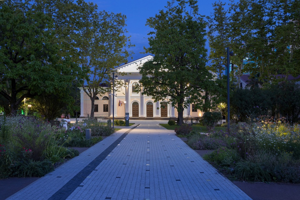 stereo park landscape in sochi by utro