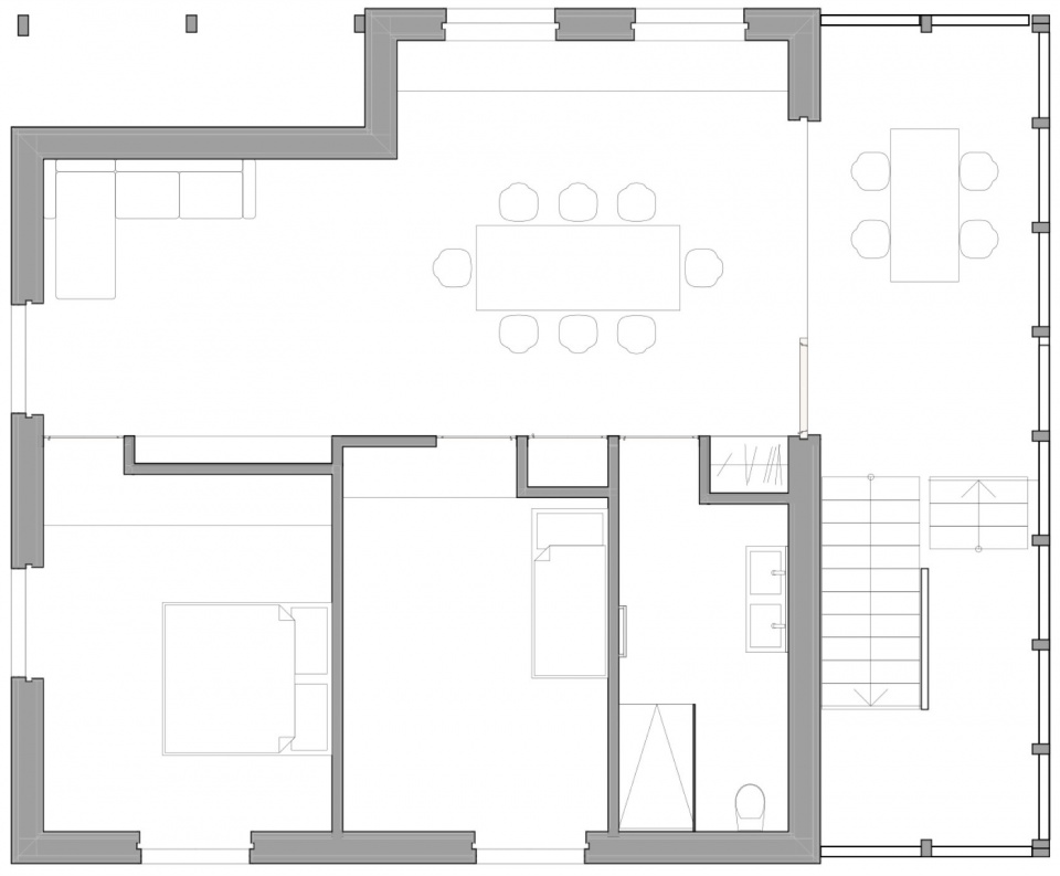 From a detached house to a semi detached house