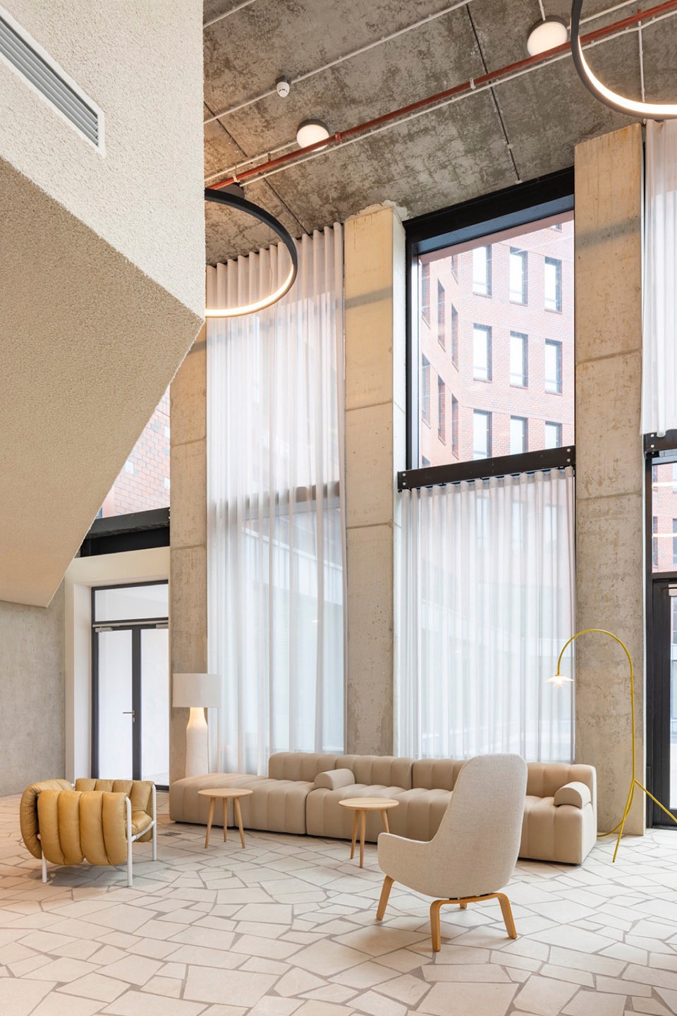 Orato Offices Lobby by The Invisible Party Maarten Baas