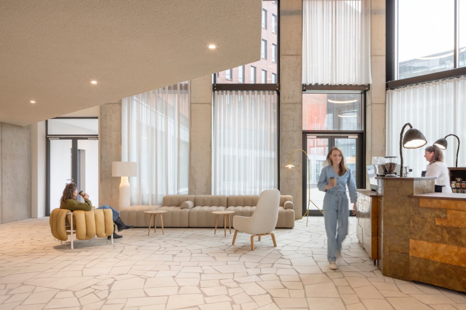 Orato Offices Lobby by The Invisible Party Maarten Baas