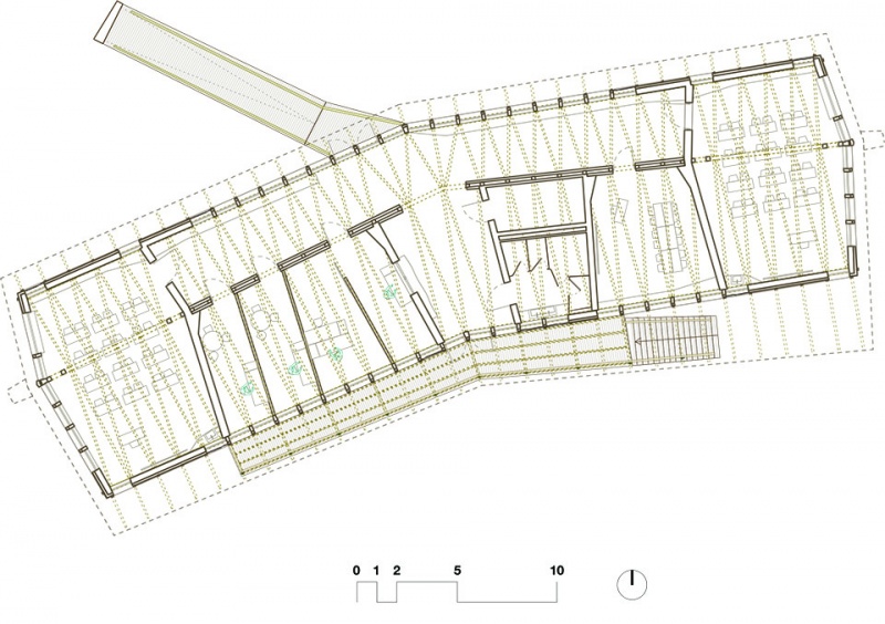 bois genoud second pavilion by local architecture