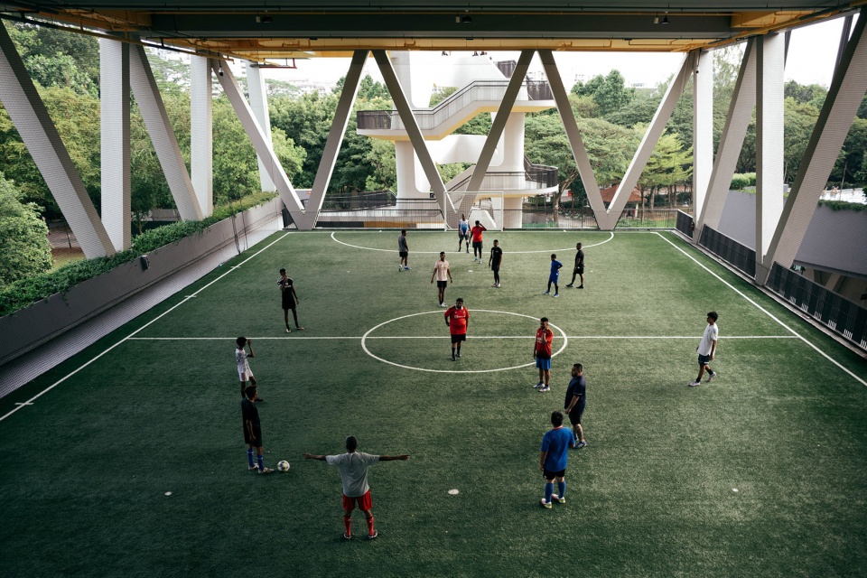 safra cck clubhouse wins sustainable sports recreation building by dp architects