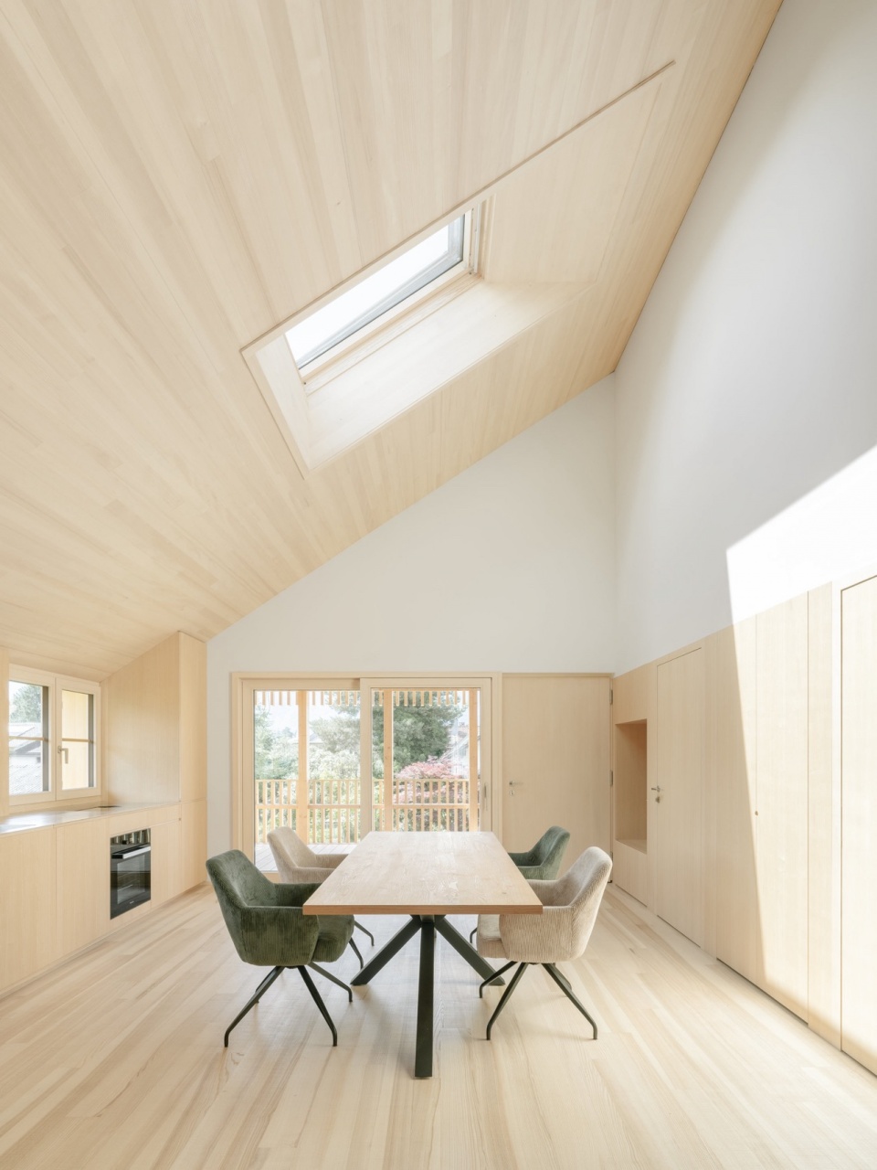 From a detached house to a semi detached house